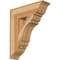 Ekena Millwork Olympic Traditional Rough Sawn Bracket, Western Red Cedar, 6"W x 22"D x 26"H BKT06X22X26OLY01RWR - alternate 1